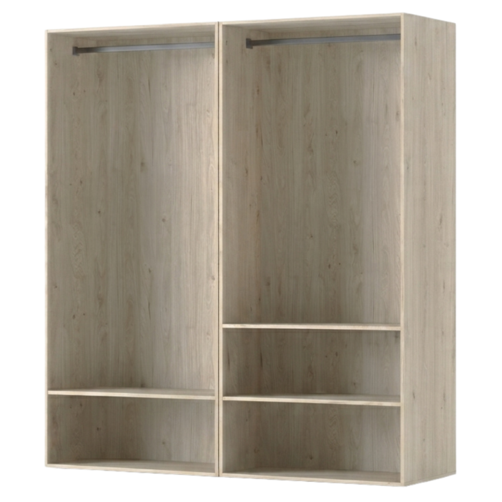 Dressing chêne hickory 180 cm