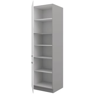 Colonne 2 portes rangement 60 cm Bianka
