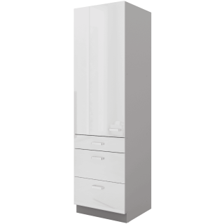 Colonne 3 tiroirs Frigo 60 cm Bianka