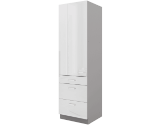 Colonne 3 tiroirs Frigo 60 cm Bianka