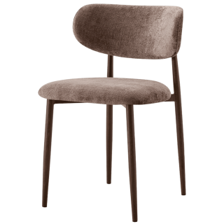 Chaise Nono Sable et Noyer