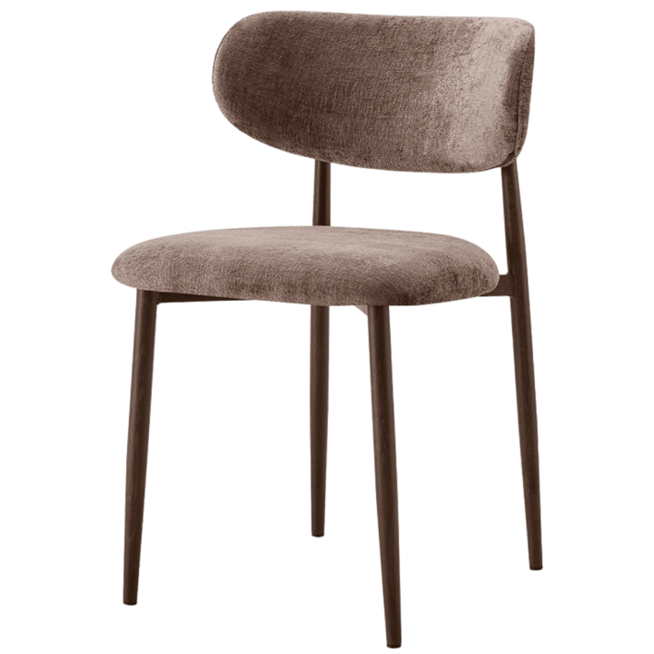 Chaise Nono Sable et Noyer
