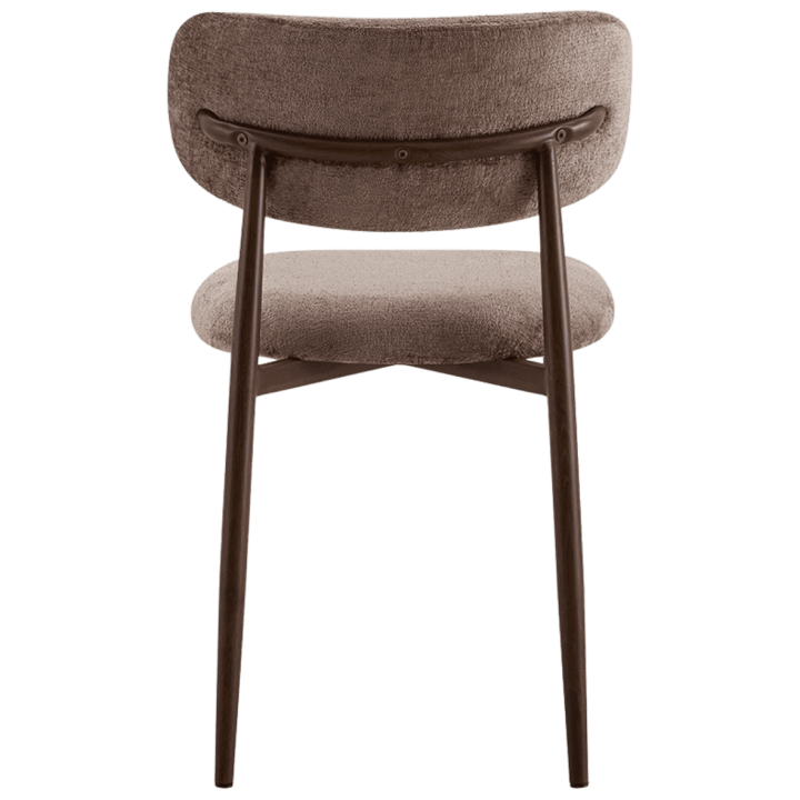 Chaise Nono Sable et Noyer