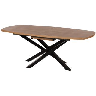 Table ovale fixe 230 cm pied étoile