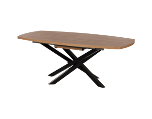 Table ovale fixe 230 cm pied étoile