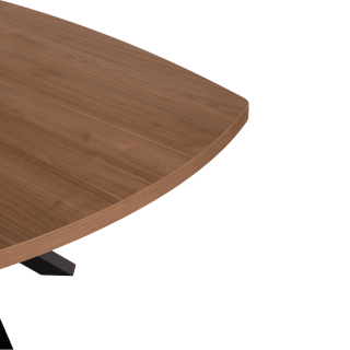 Table ovale fixe 230 cm pied étoile