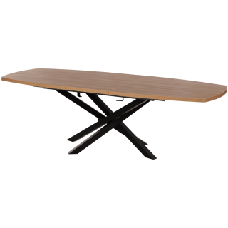 Table ovale fixe 230 cm pied étoile