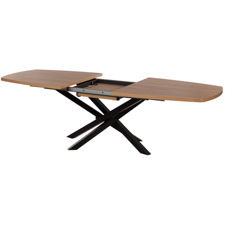 Table ovale fixe 230 cm pied étoile