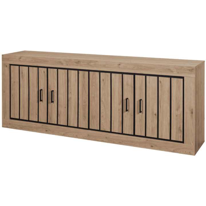 Dressoir 4 portes Vinny 240cm