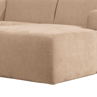 Salon d'angle droit Isola avec 1 relax éléctrique