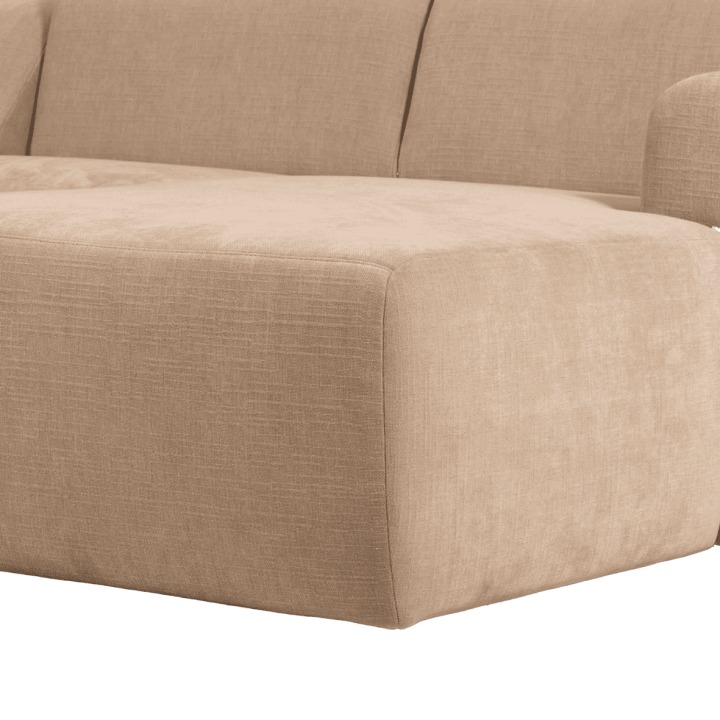 Salon d'angle droit Isola avec 1 relax éléctrique