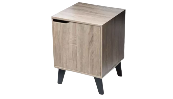 Table de chevet avec portes